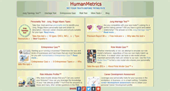 Desktop Screenshot of humanmetrics.com